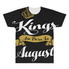 kings are born in august All Over Men's T-shirt