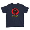 love ninja monkey banana Youth Tee