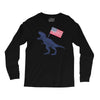 Patriotic T-Rex Long Sleeve Shirts
