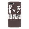 blues brothers inspired on a mission from god funny iPhone 7 Plus Case