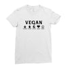 Vegan For The Planet Ladies Fitted T-Shirt