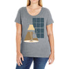 leg lamp Ladies Curvy T-Shirt