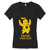 the dark sun Women's V-Neck T-Shirt