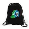 vector scratch Drawstring Bags