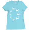 ferrous wheel Ladies Fitted T-Shirt