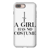 a girl has no costume (black) iPhone 8 Plus