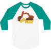 dig deep gold rush 3/4 Sleeve Shirt