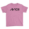 avicii Black Logo Youth Tee