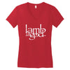 lamb of god new Women's V-Neck T-Shirt