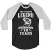 The Fishing Legend Reeling Them In For 70 Years 3/4 Sleeve Shirt