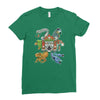 hidden temple Ladies Fitted T-Shirt