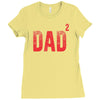 dad 2 Ladies Fitted T-Shirt