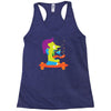 skate face Racerback Tank