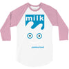 blur milk coffee and tv rock music band 3/4 Sleeve Shirt