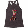 floral fox Racerback Tank