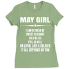 Super May Girl Ladies Fitted T-Shirt