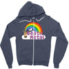 death metal Zipper Hoodie