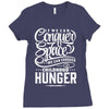 conquer the space Ladies Fitted T-Shirt