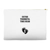 Extra Thankful This Year Accessory Pouches