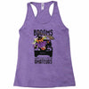 brooms are for amateurs Racerback Tank
