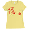 robot control Ladies Fitted T-Shirt