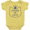 queen of cats Baby Onesie