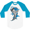 shark tornado 3/4 Sleeve Shirt