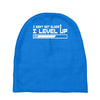 level up birthday Baby Beanies