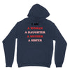i Am A Woman A Daughter A Mother A Sister Unisex Hoodie
