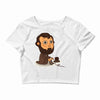 abraham play the game Crop Top