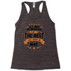 All Men Created Equal But The Best Born In May Racerback Tank