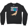 frenchies and yoga Crewneck Sweatshirt
