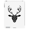 poly deer black iPad 3 and 4 Case