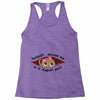 August Peeking Out Baby Girl Racerback Tank