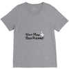 Want More Beer Please Black V-Neck Tee