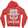 leprecons irish st patricks day Zipper Hoodie