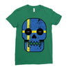 sweden till i die Ladies Fitted T-Shirt