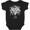 dungeons and dragons dice art Baby Bodysuit
