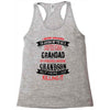 Super Cool Grandad Of A Freaking Awesome Grandson Racerback Tank