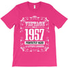 vintage made in 1957 perfectly aged a living legend T-Shirt