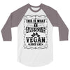 Awesome Vegan 3/4 Sleeve Shirt