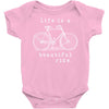life is a beautiful ride Baby Bodysuit