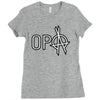 opa logo Ladies Fitted T-Shirt