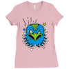 oiseau en colere Ladies Fitted T-Shirt