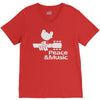 peace and music V-Neck Tee