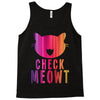 CHECK MEOWT CAT Tank Top