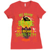 My Broom Broke So I Became A Biker Mom Ladies Fitted T-Shirt