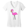animal pink Women's V-Neck T-Shirt
