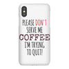 quitting coffee iPhoneX