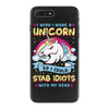 I Wish I Were A Unicorn So I Could Stab Idiots With My Head iPhone 7 Plus Case